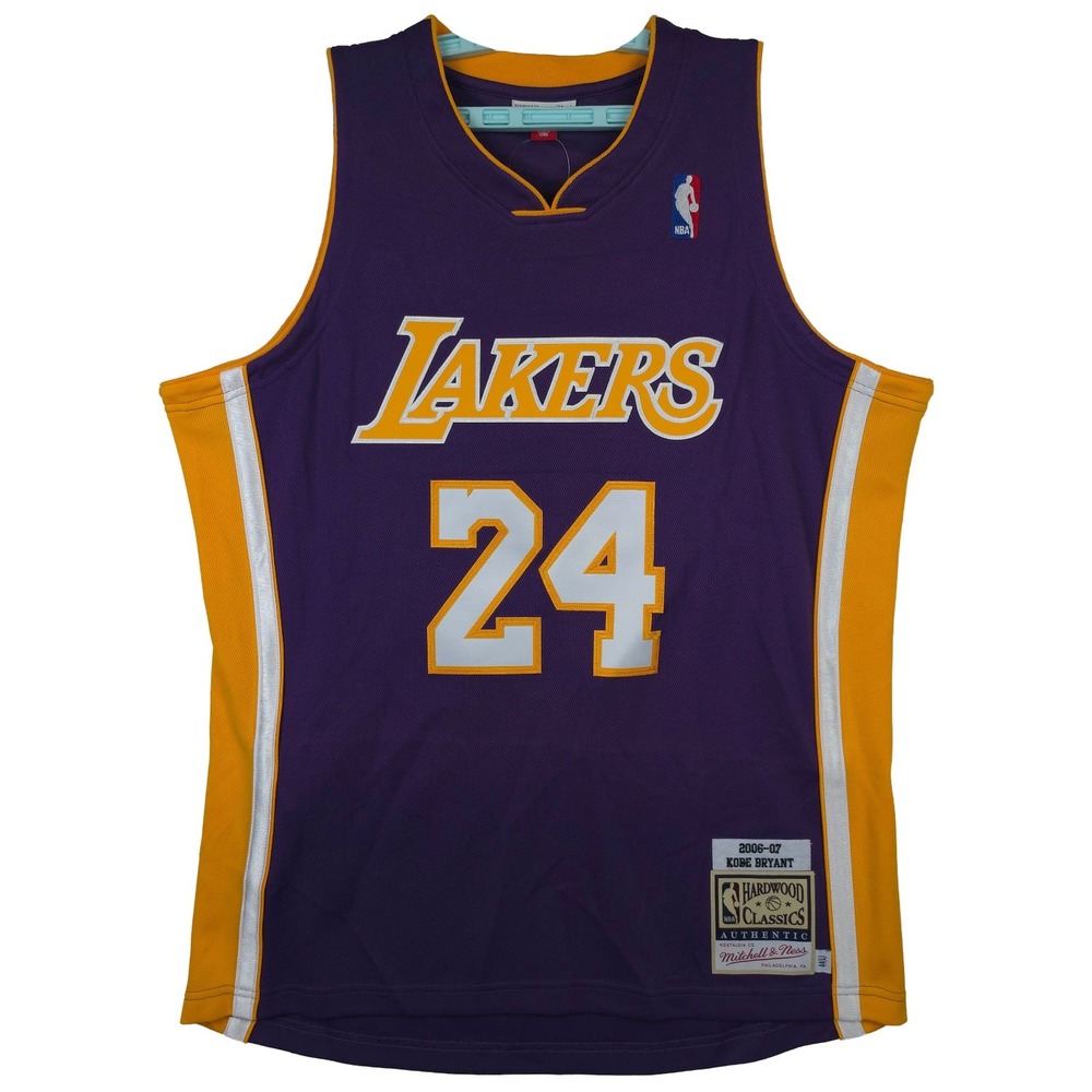 Authentic Kobe Bryant LA Lakers Mitchell & Ness NBA Large Jersey 2006-07 #24 NWT